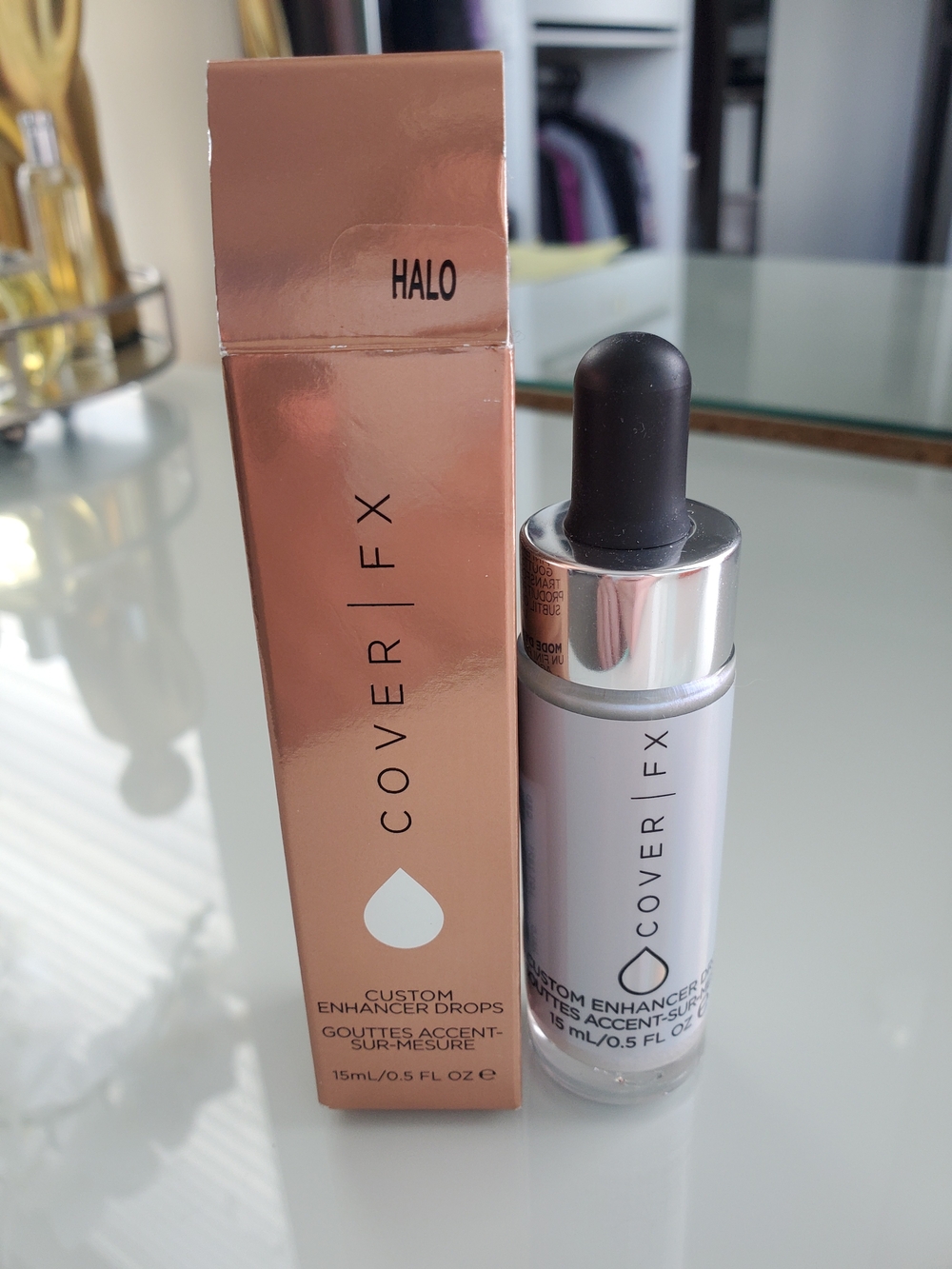 NEW COVER FX Liquid Highlighter — HALO color